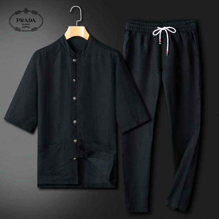 Picture of Prada Shirt Pant Suits _SKUPradaM-4XL25cn8024458